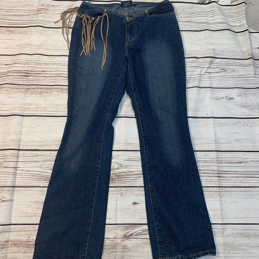 US Polo Assn Size 14 Fringe Jeans